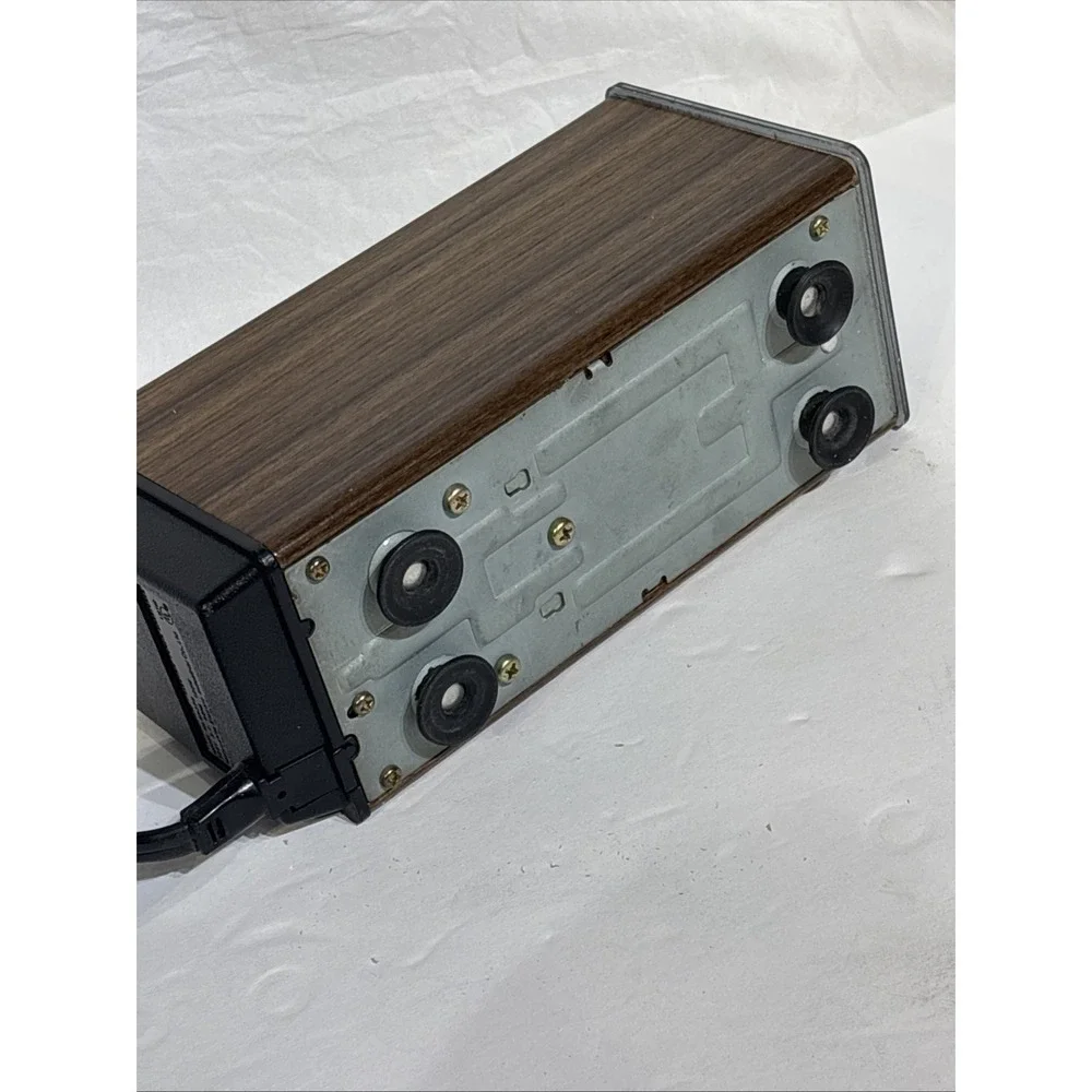 VINTAGE PANASONIC KP-77N AUTO STOP WOODGRAIN ELECTRIC PENCIL SHARPENER Tested